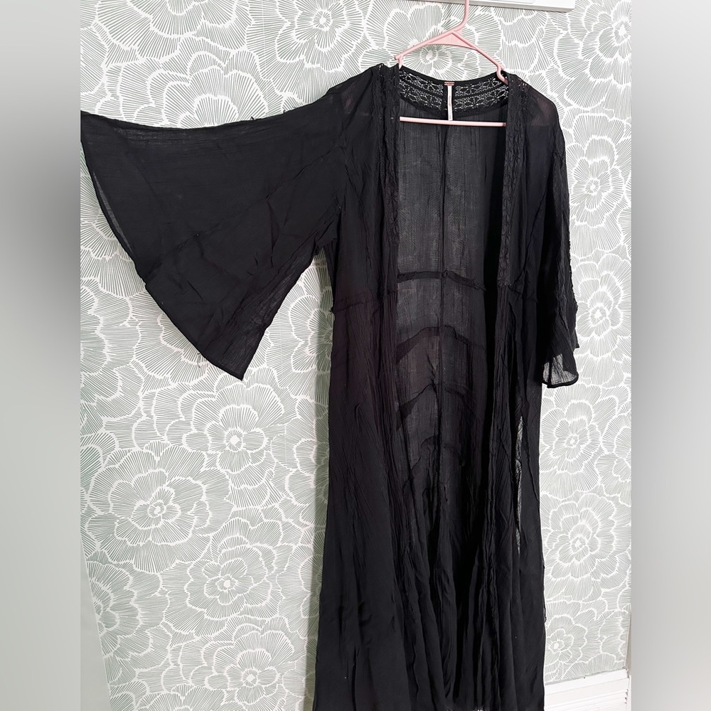 Free People Bell Sleeve Kimono